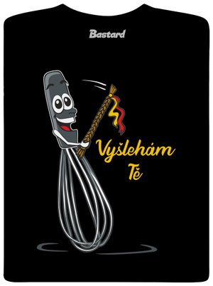 Vyšlehám Tě! pánské tričko Black