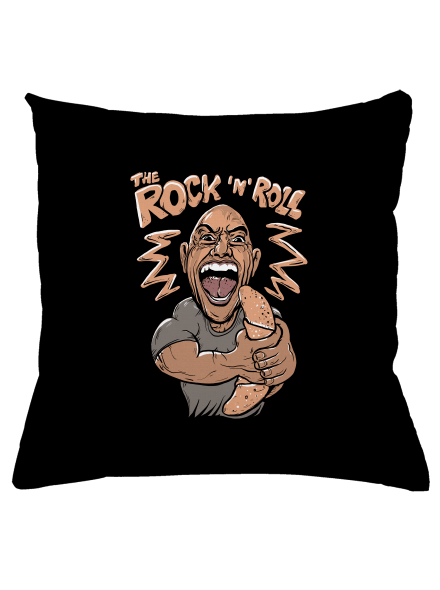Rock and roll polštář Black