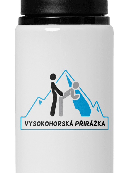 Vysokohorská přirážka lahev na vodu White