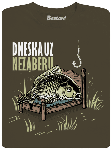 Dneska už nezaberu pánské dlouhý rukáv Urban Khaki