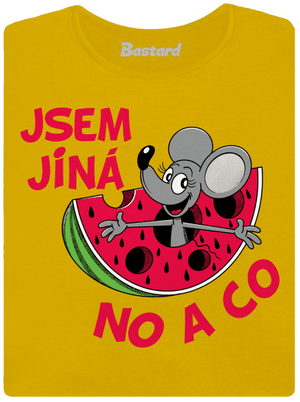 Jsem jiná dámské tričko Yellow