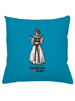 Hanácká Kisselka polštář Blue Turquoise