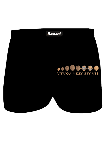 Vývoj nezastavíš pánské trenky Black