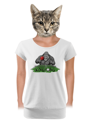 dámské tričko s lemem