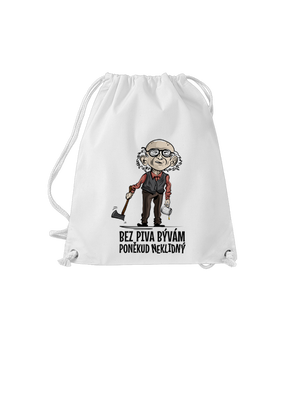 Neklidný bez piva vak White