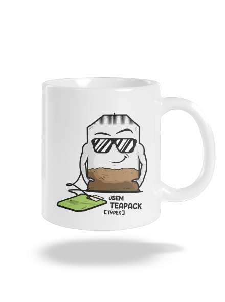 Čajový týpek klasický hrnek White