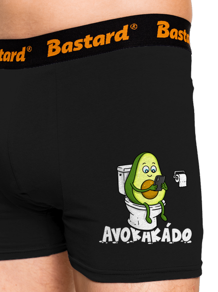 Avokakádo boxerky Black
