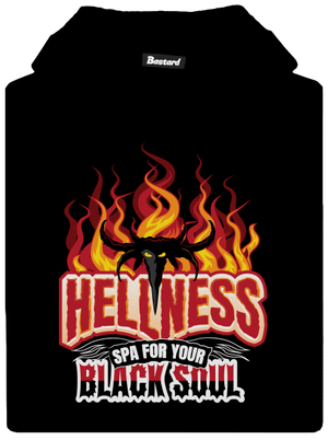 Hellness dětská mikina klokanka Black