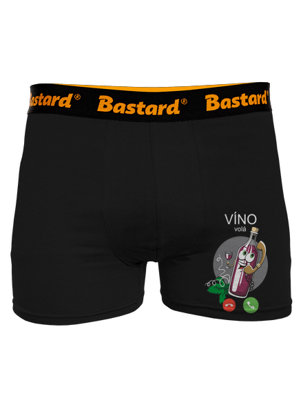 Červené víno volá boxerky Black