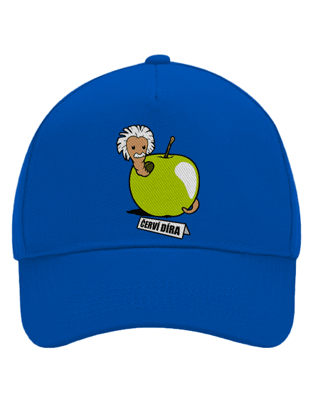 Červí díra kšiltovka baseballka Bright Royal