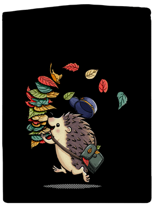 Listonoš dámská mikina na zip Black