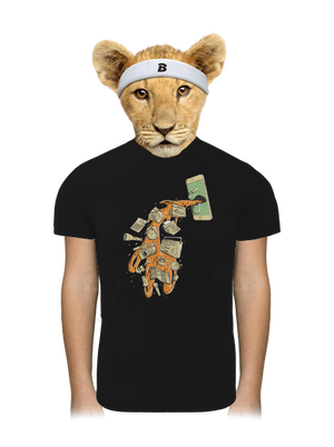 Digitální kocovina dětské sportovní tričko Black