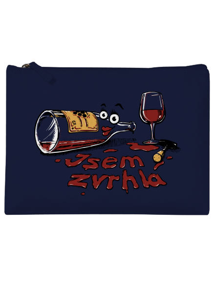 Zvrhlá taštička French Navy