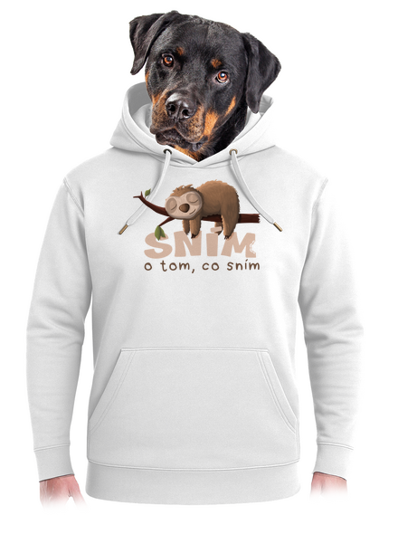 Sním o tom, co sním unisex mikina premium Snowwhite