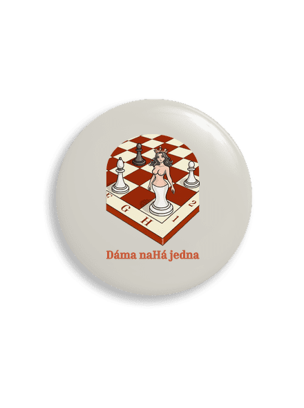 Dáma nahá jedna placka uni