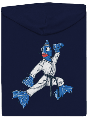 Bojovnice pánská mikina na zip Navy