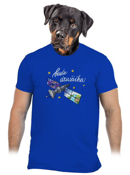 Budu družička pánské tričko Royal Blue