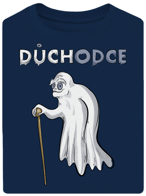 Duch důchodce unisex tričko oversized Midnight Blue