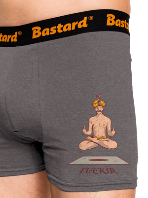 Fuckír boxerky Gray Melange