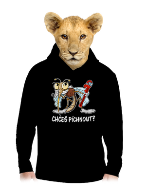 dětská mikina klokanka