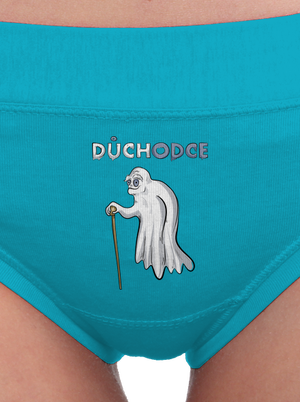 Duch důchodce dámské kalhotky Turquoise