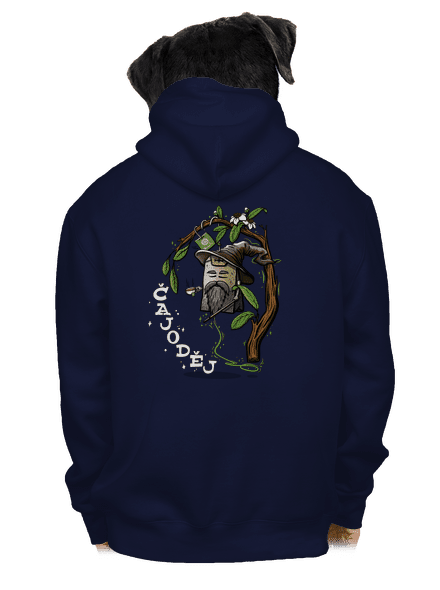 Čajoděj pánská mikina na zip Navy