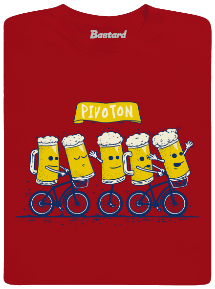 Pivoton pánské tričko Red
