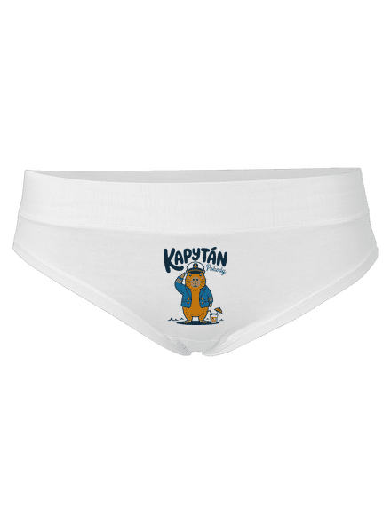 Kapytán pohody dámské kalhotky White