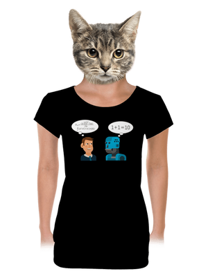 dámské tričko s lemem