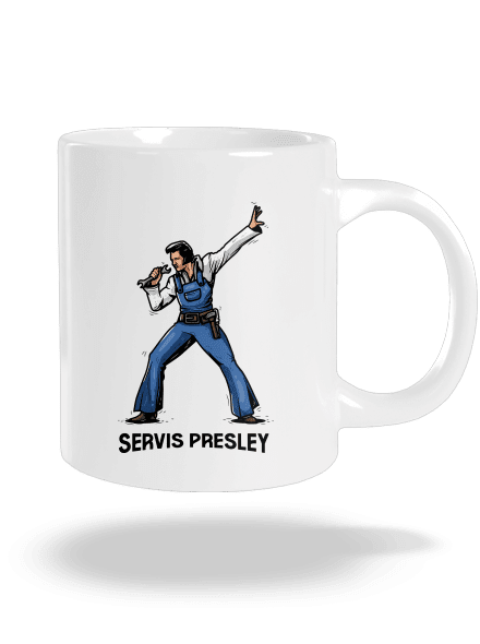 Servis Presley velký hrnek White
