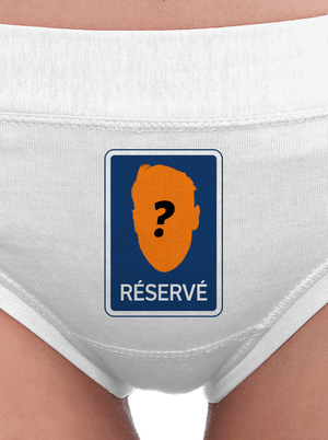 Značka réservé dámské kalhotky White