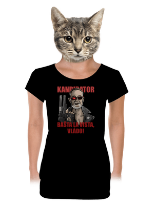 dámské tričko s lemem