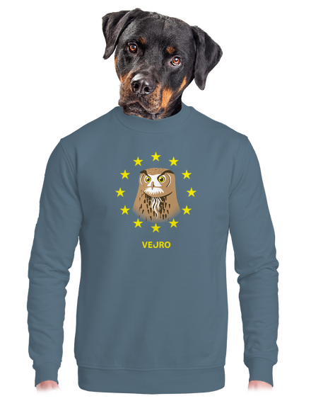 Vejro unisex mikina bez kapuce Nordic Blue
