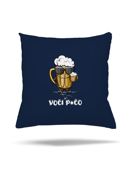 Voči p*čo polštář Dark Navy