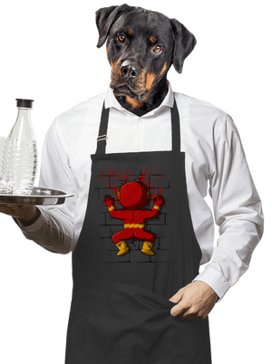 Flash zástěra Dark Grey