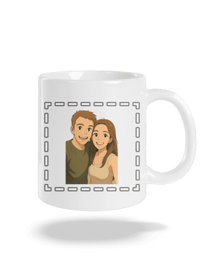 Ghibli efekt z vlastní fotky klasický hrnek White