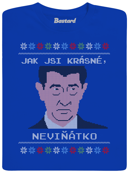 Neviňátko pánské dlouhý rukáv Royal Blue