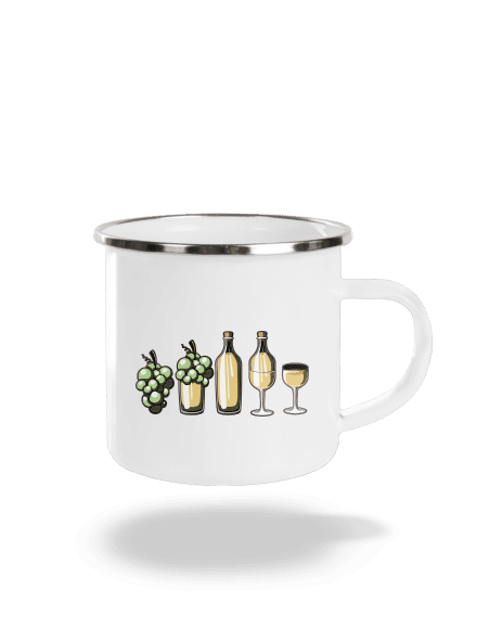 Evoluce bílého vína plecháček White