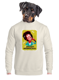 unisex mikina bez kapuce