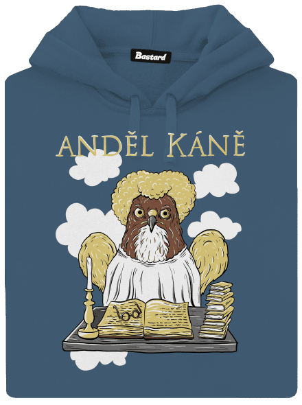 Anděl Káně dámská mikina klokanka Denim