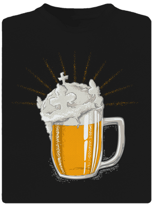 České zlato pánské sportovní tričko Black