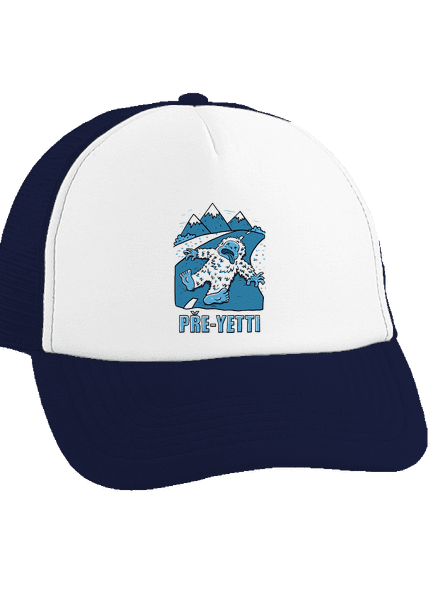 Pře-Yetti kšiltovka truckerka French Navy cap
