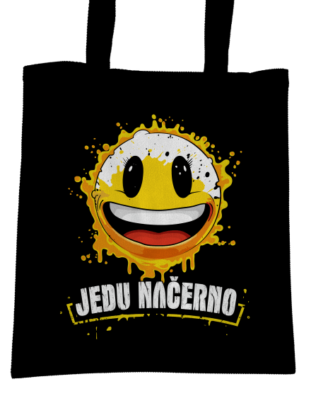 Jedu načerno taška Black