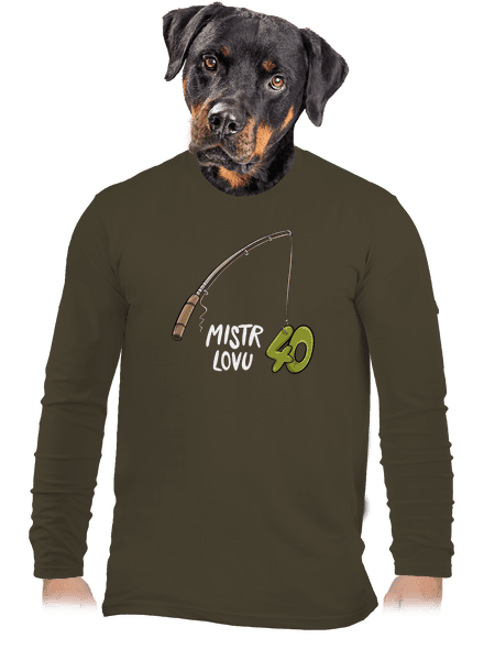 Narozeninový mistr lovu pánské dlouhý rukáv Urban Khaki