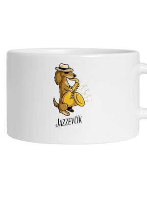 Jazzevčík hrnek makronka White