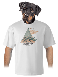 unisex tričko oversized