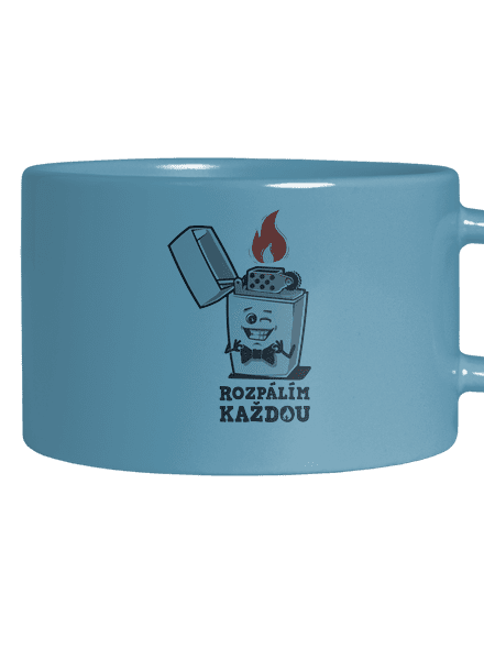 Rozpálím každou hrnek makronka Blue Macaron