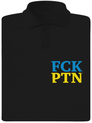 Ukrajina - FCK PTN pánská polokošile Black