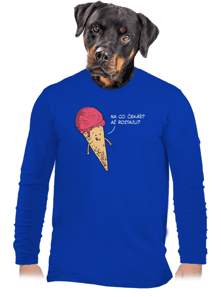 Zmrzlina pánské dlouhý rukáv Royal Blue