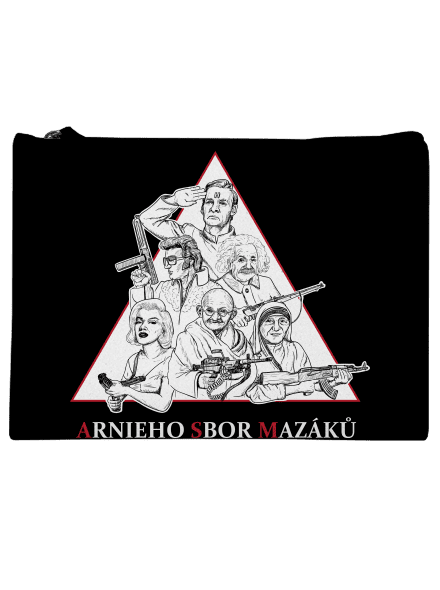 Arnieho sbor mazáků  taštička Black